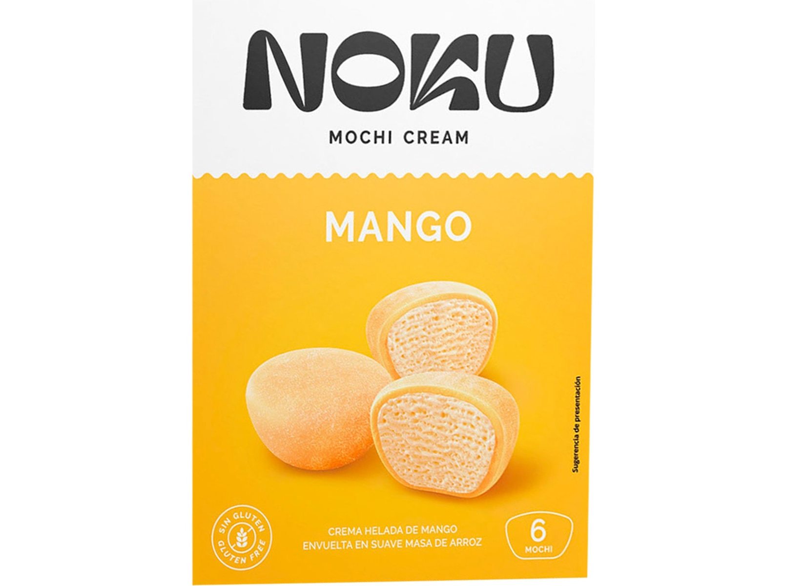 Gelado Mochi Noku Manga 210g (6un)