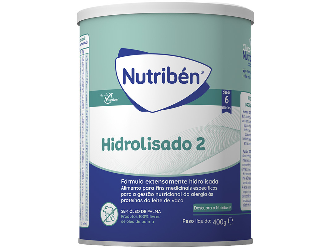 Leite nutriben hidrolisado 2 400g