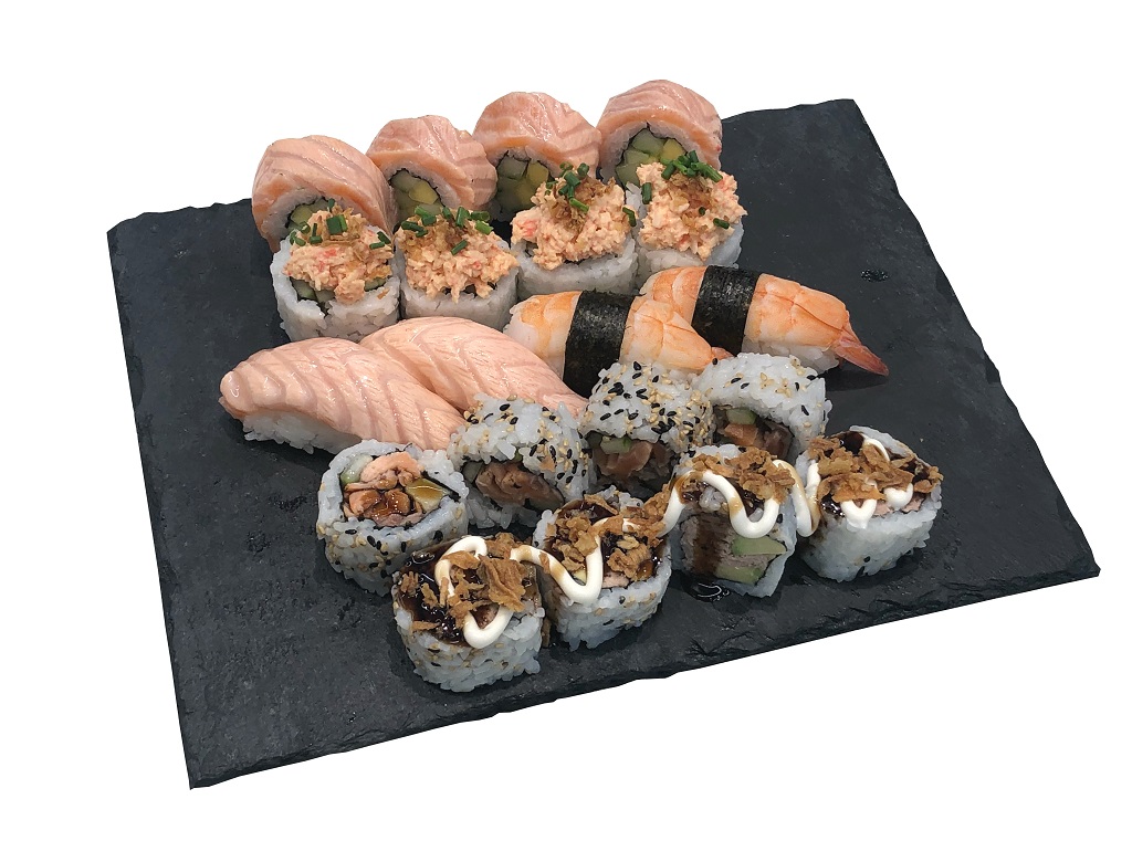 Sushi gourmet cozido sortido mix 20un