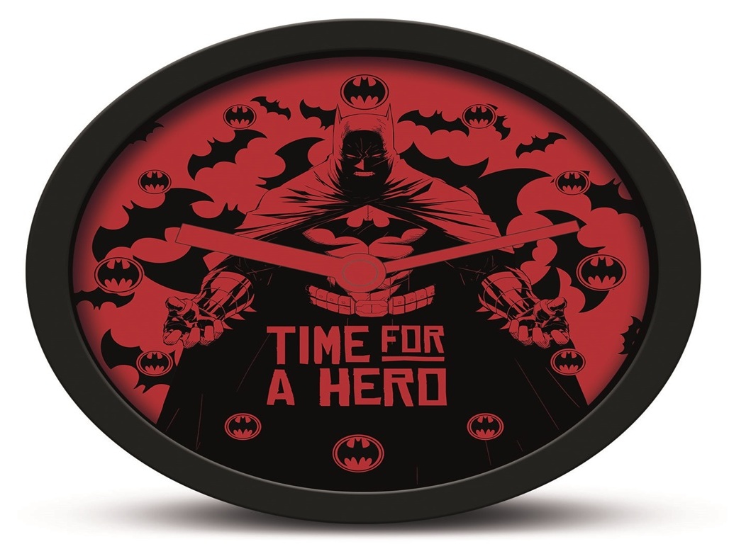 Relogio secretária batman