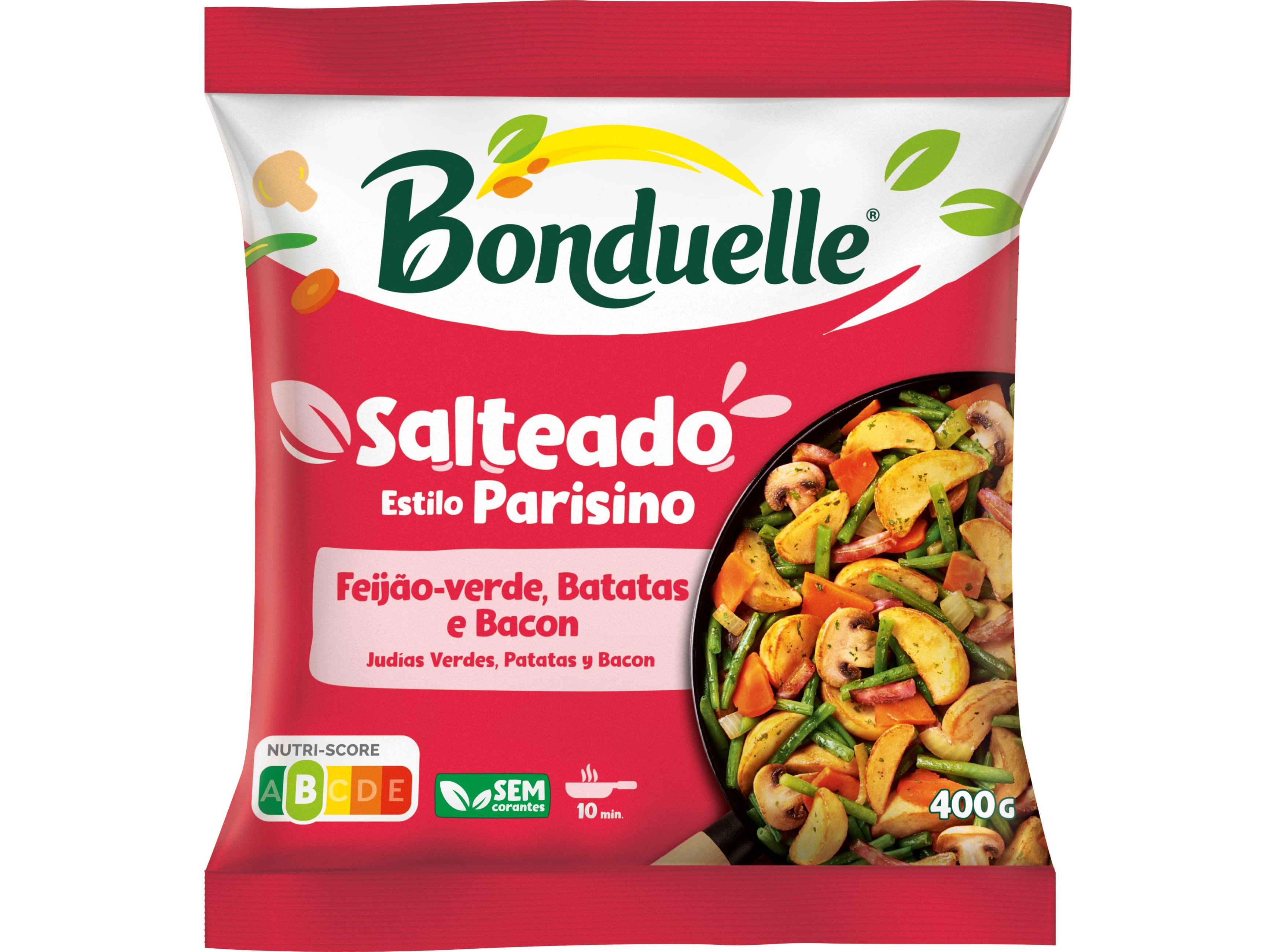 Legumes bonduelle salteados parisiense 400g