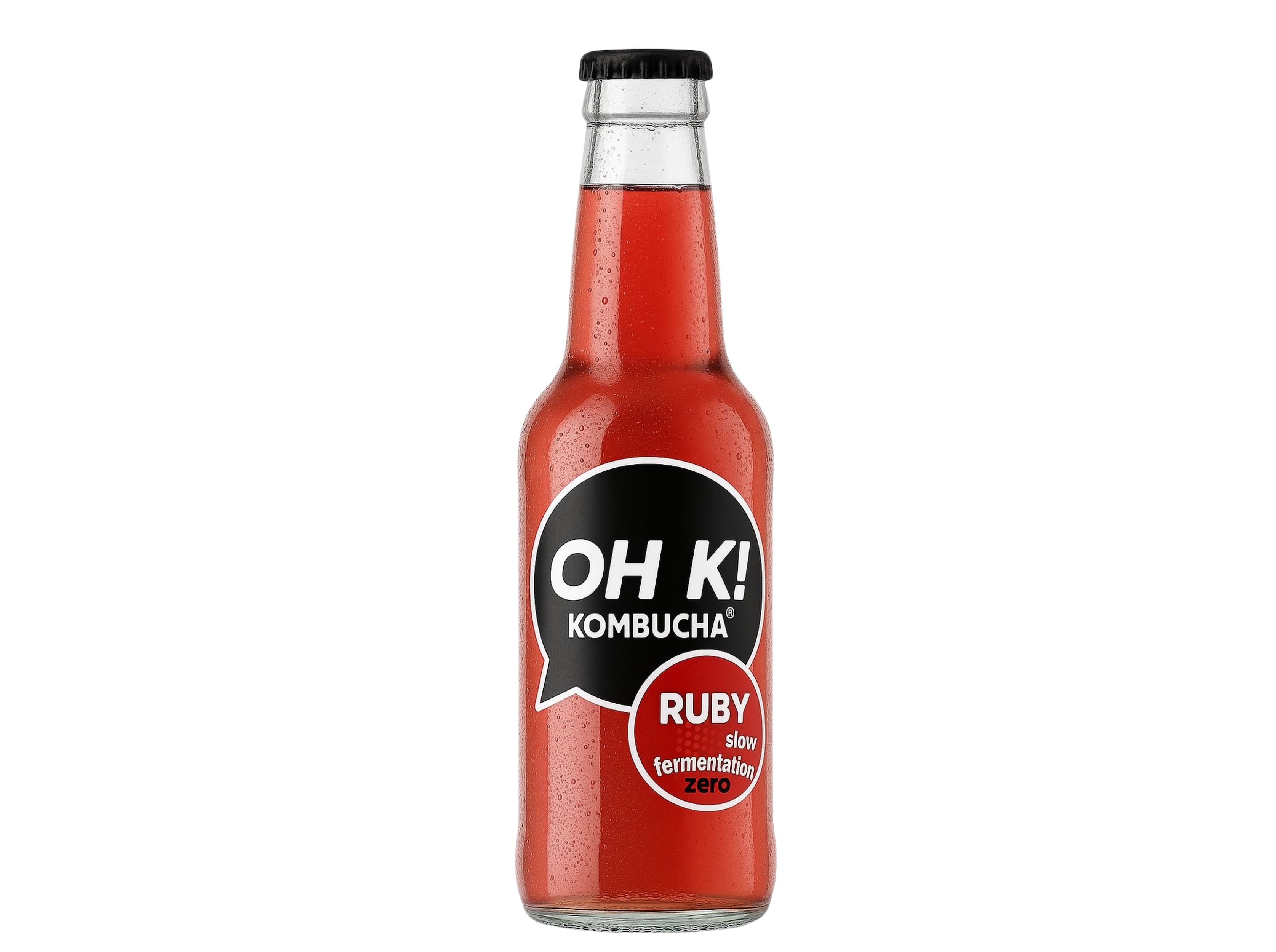 Kombucha Bio Oh K! Ruby (morango) 330ml Oh K!