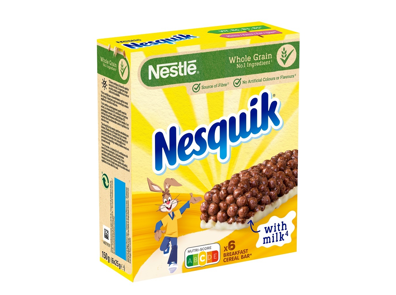 Barras De Cereais Nesquik 6x25g