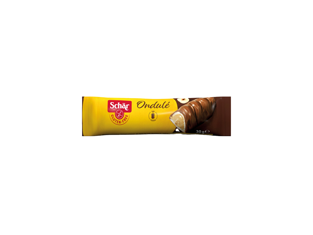 Chocolate Schar Rech. Avelã Ondulé S/gluten 30g Schar