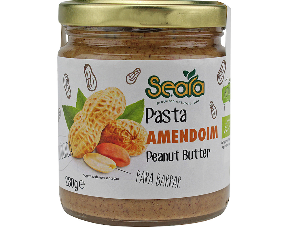 Pasta de amendoim seara bio 230g