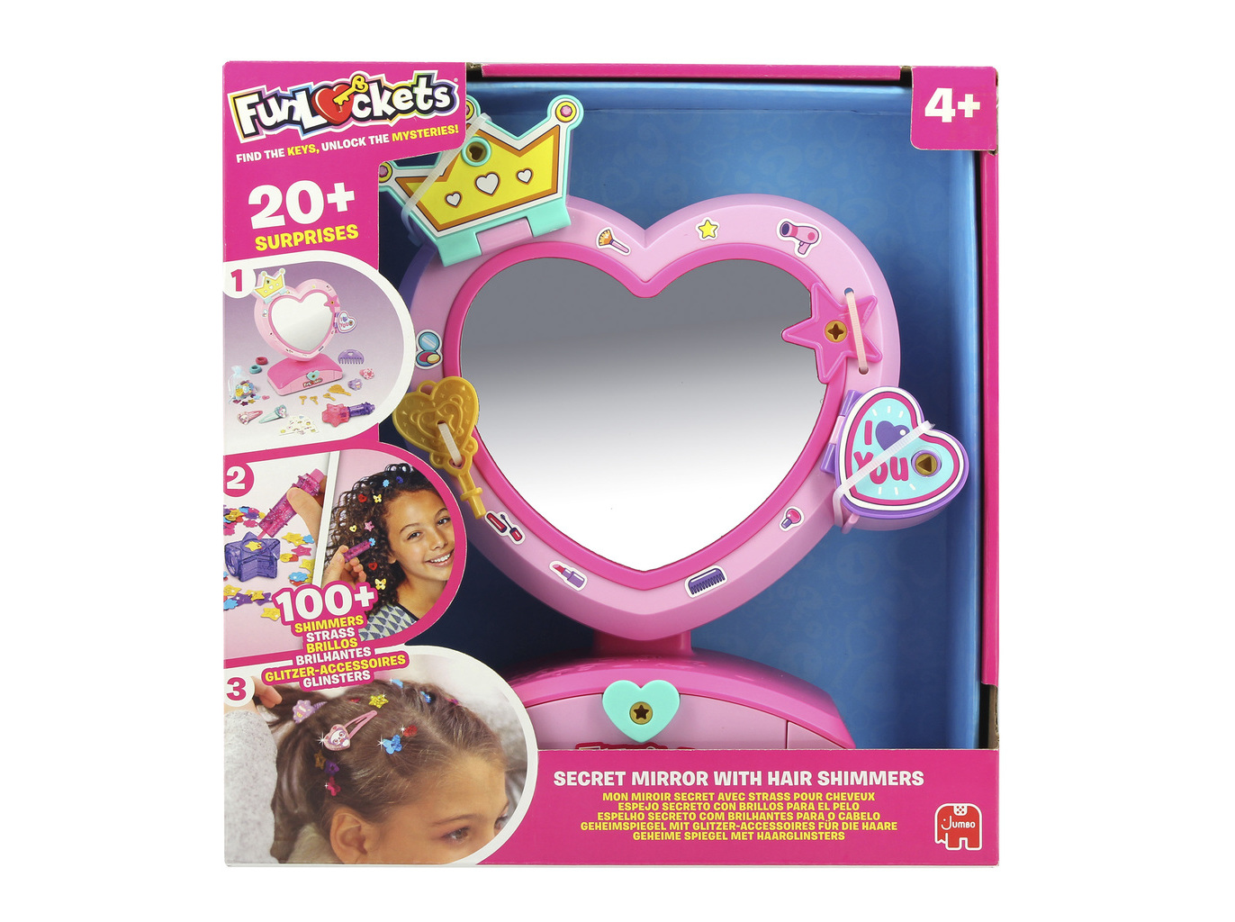 Secret mirror funlockets jumbo