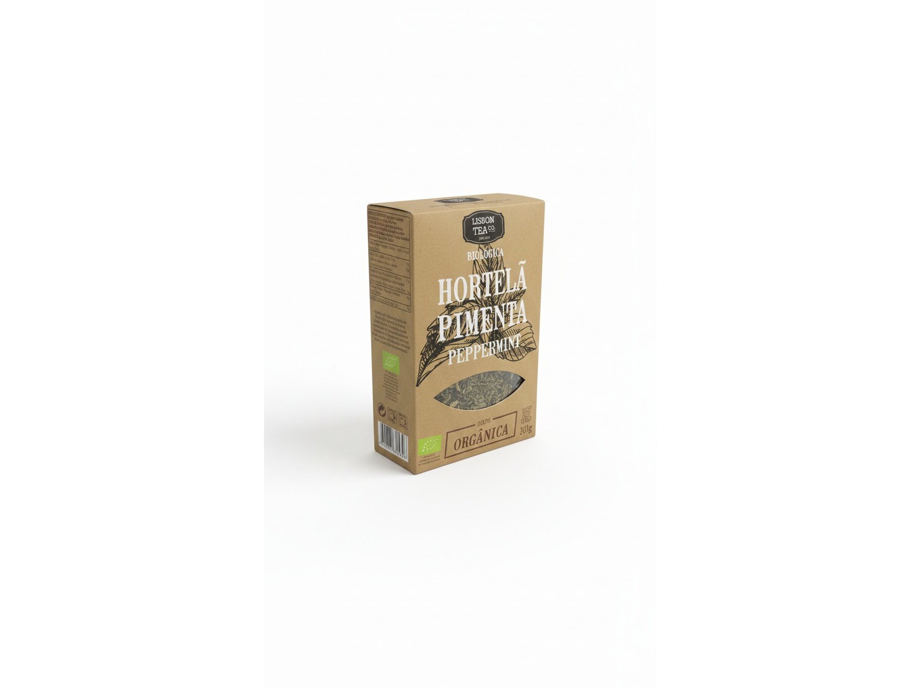 Infusão Bio Lisbon Tea Co. Bio Hortelã-pimenta 30g Lisbon Tea Co.
