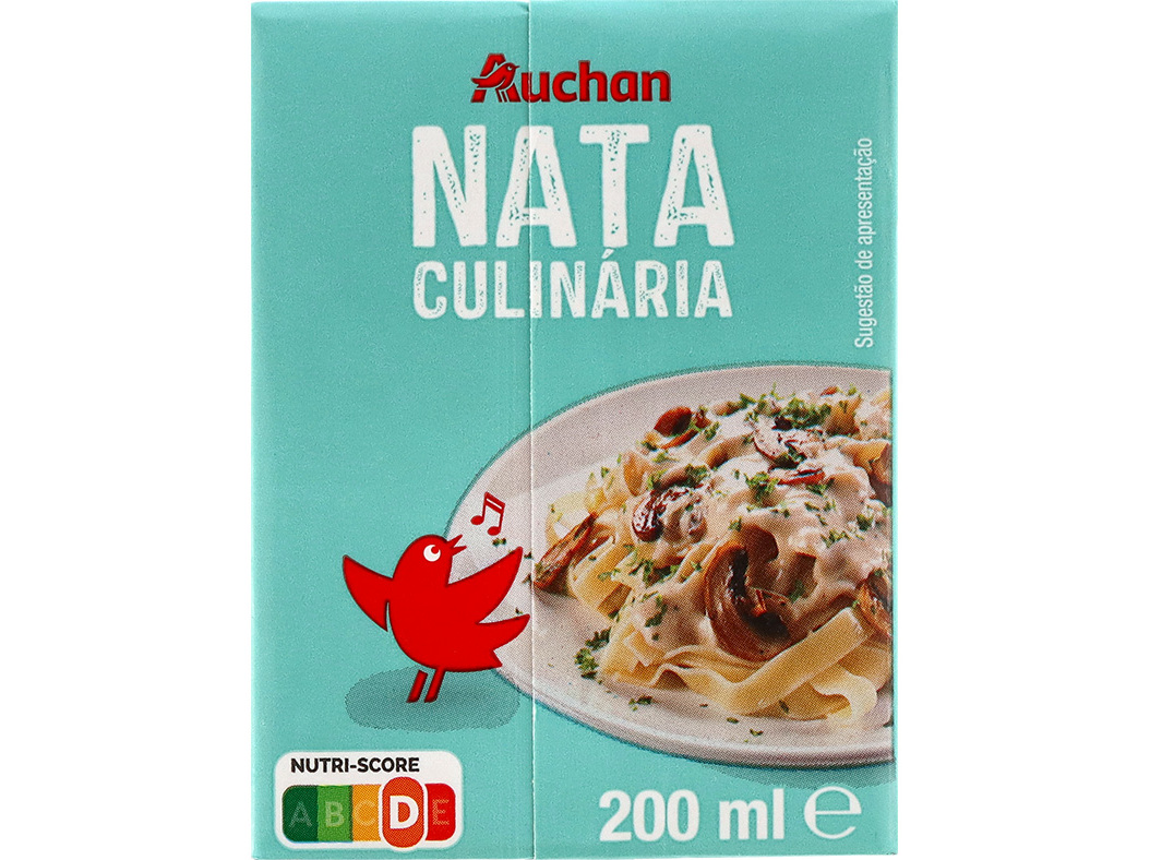 Nata Auchan Uht Culinária 200ml Auchan