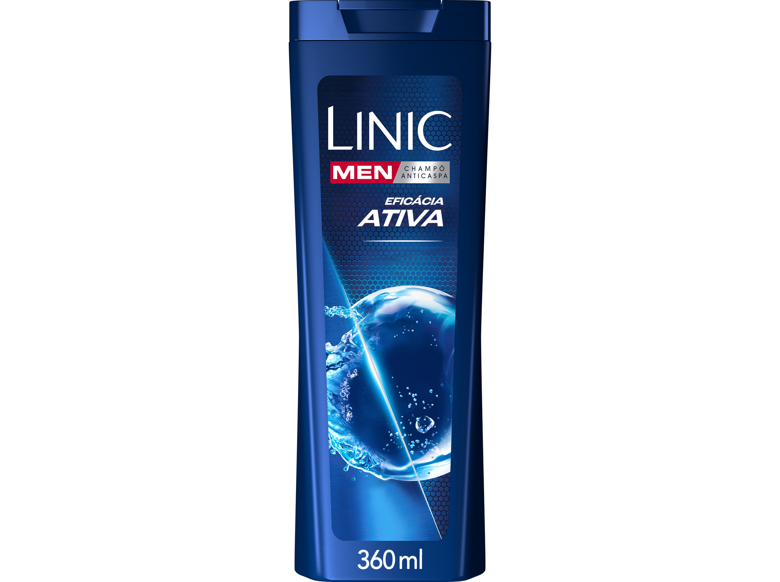 Champô linic anti-caspa men eficácia activa 360ml