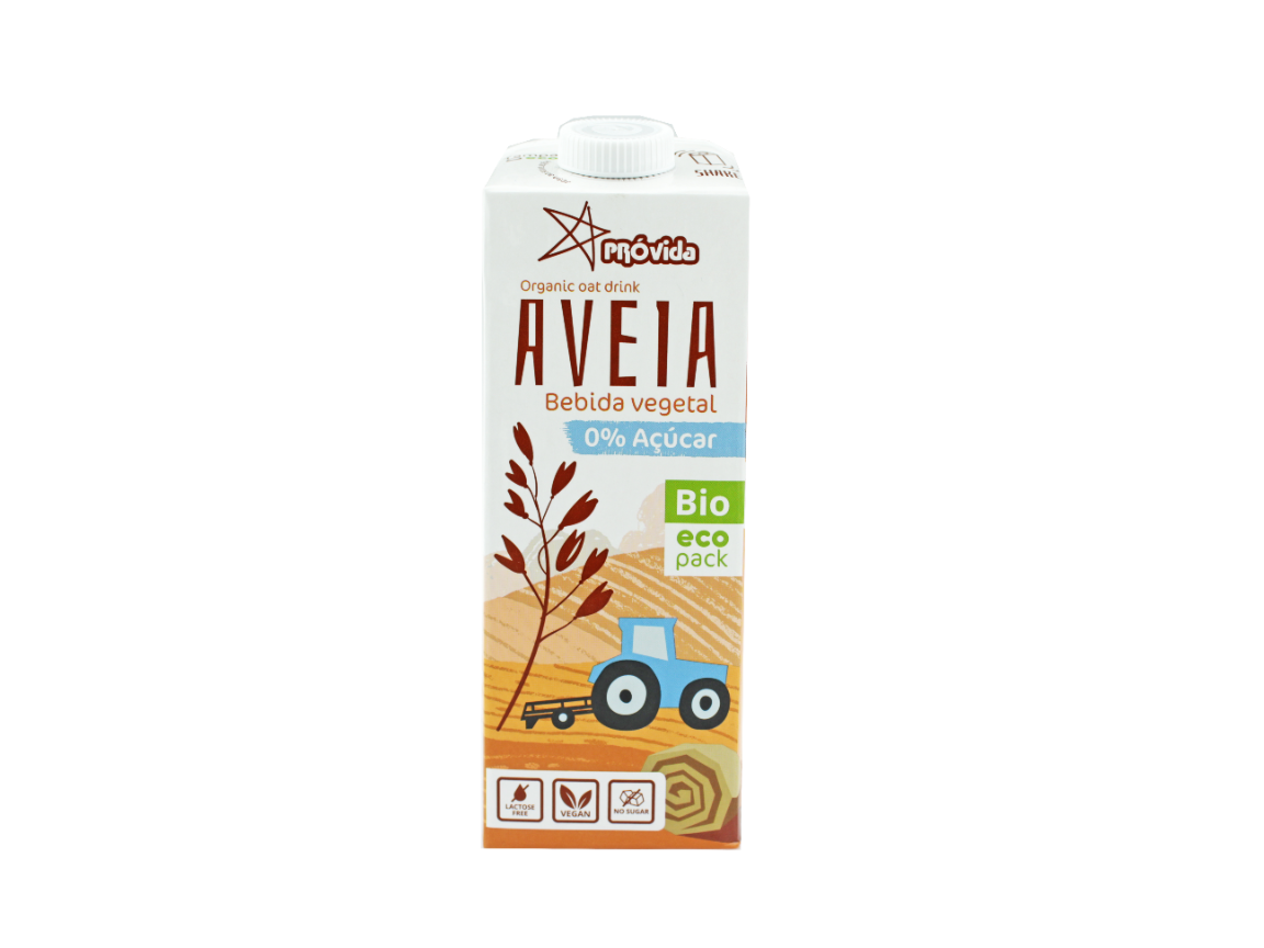 Bebida aveia s/açúcar próvida bio 1l
