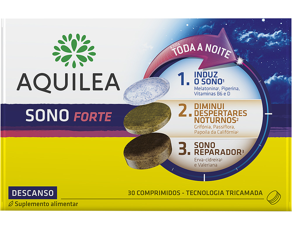 Suplemento Aquilea Sono Forte 30comp Aquilea