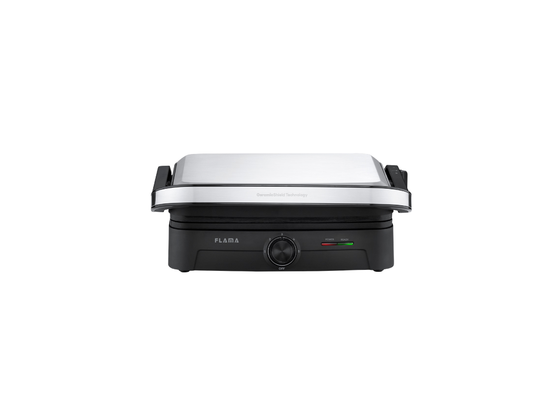 Grelhador de placas flama 4522fl inox 2000w