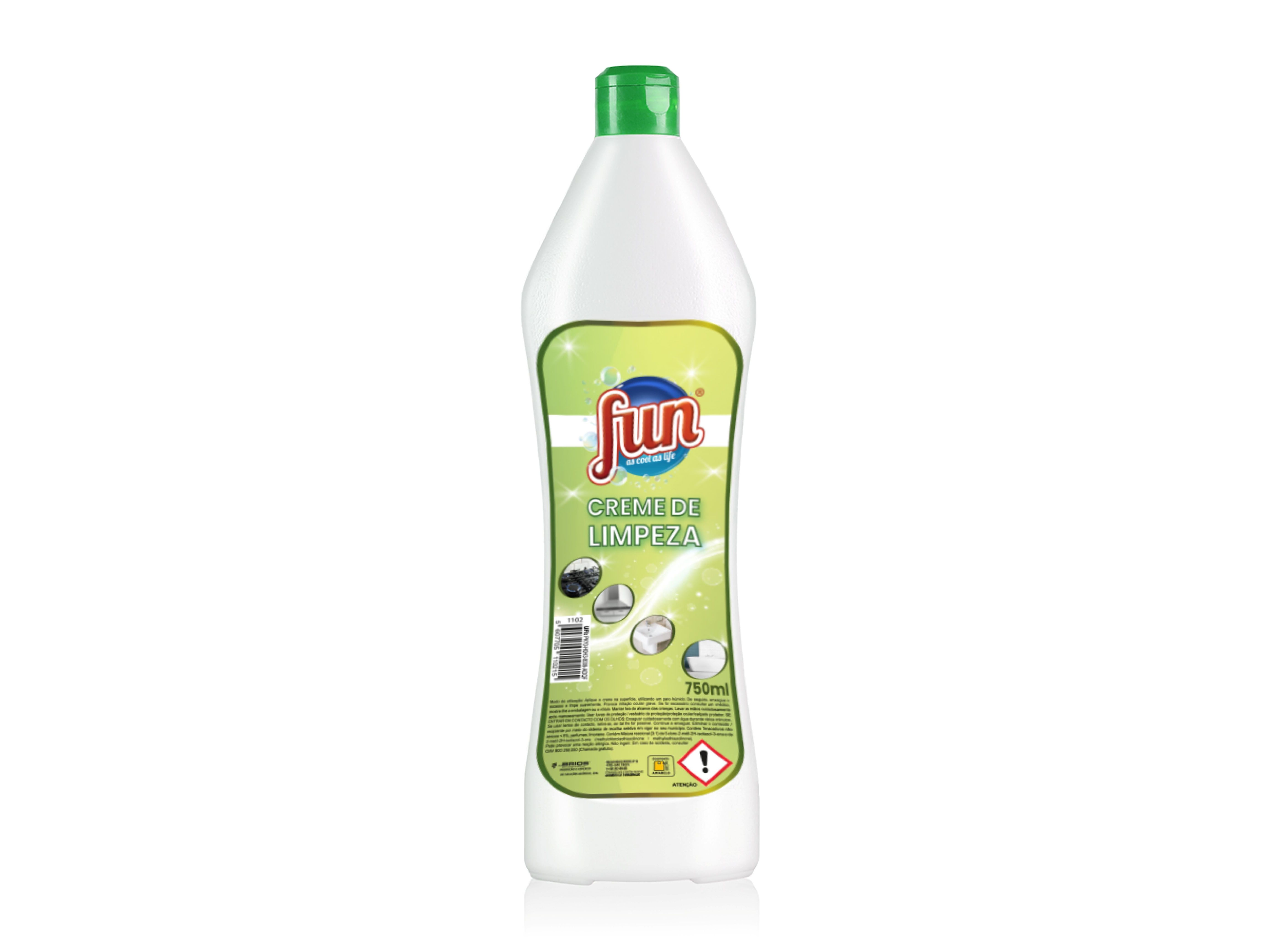 Creme fun limpeza 750ml