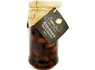 Azeitona preta campos santos galega 360(200)g