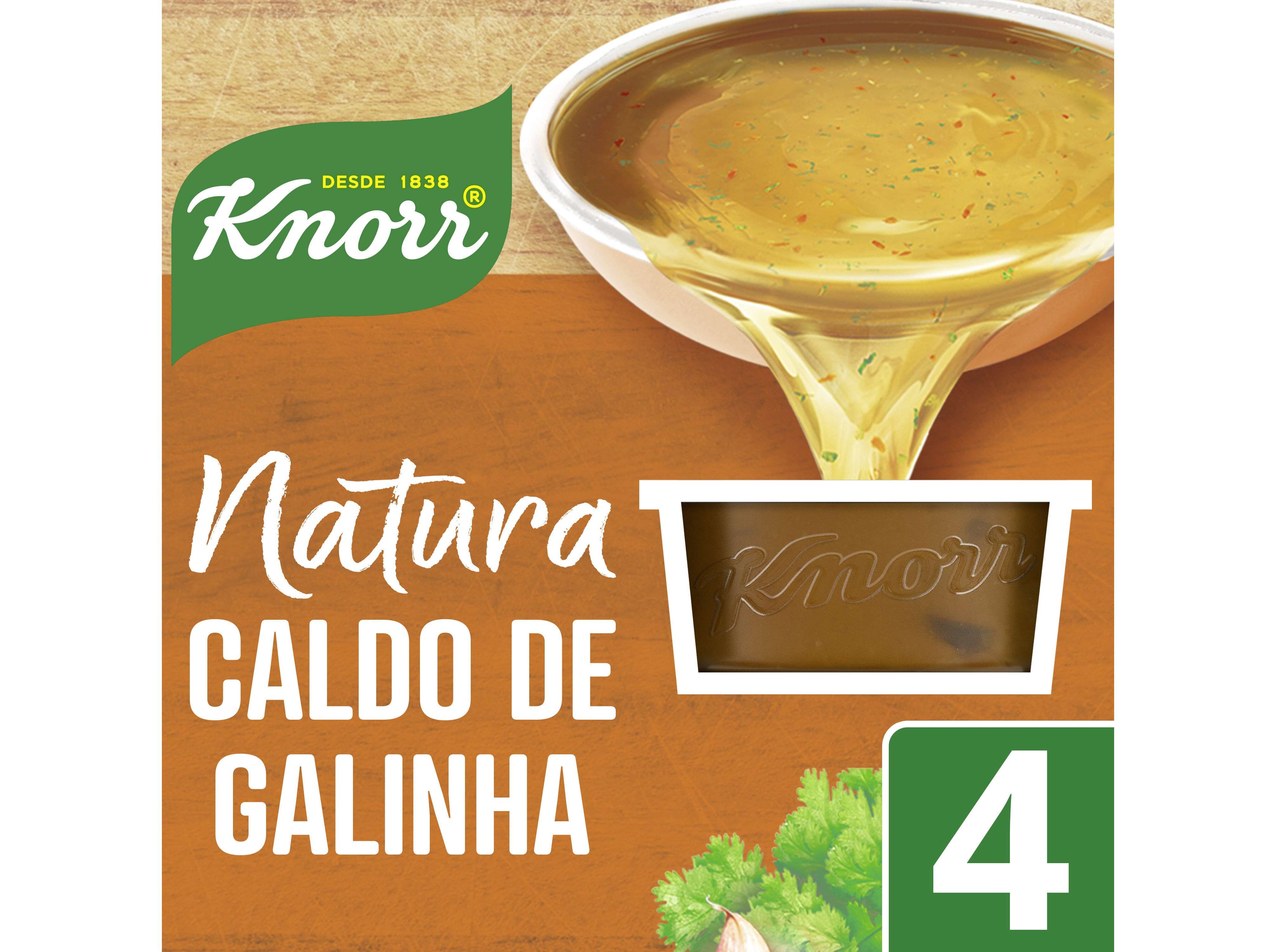 Caldo Knorr Natura Galinha 4x28g Knorr