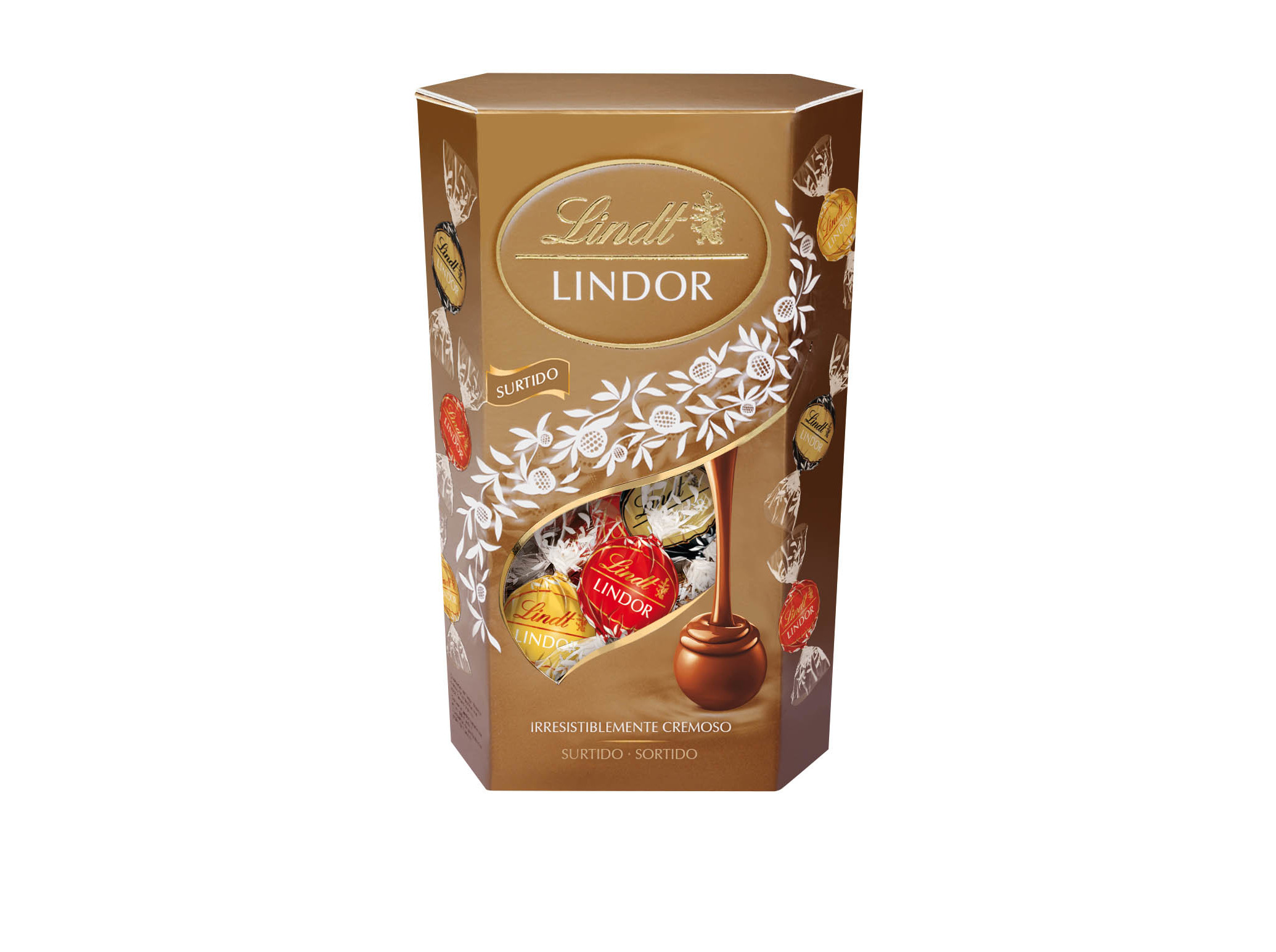 Bombons Lindor Cornet Sortido 600g