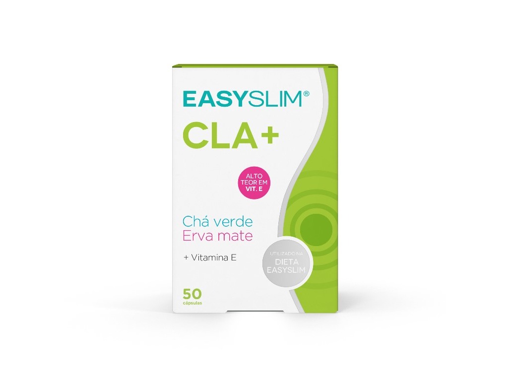 Suplemento Easyslim Cla+cha Verde+erva Mate 50cps Easyslim