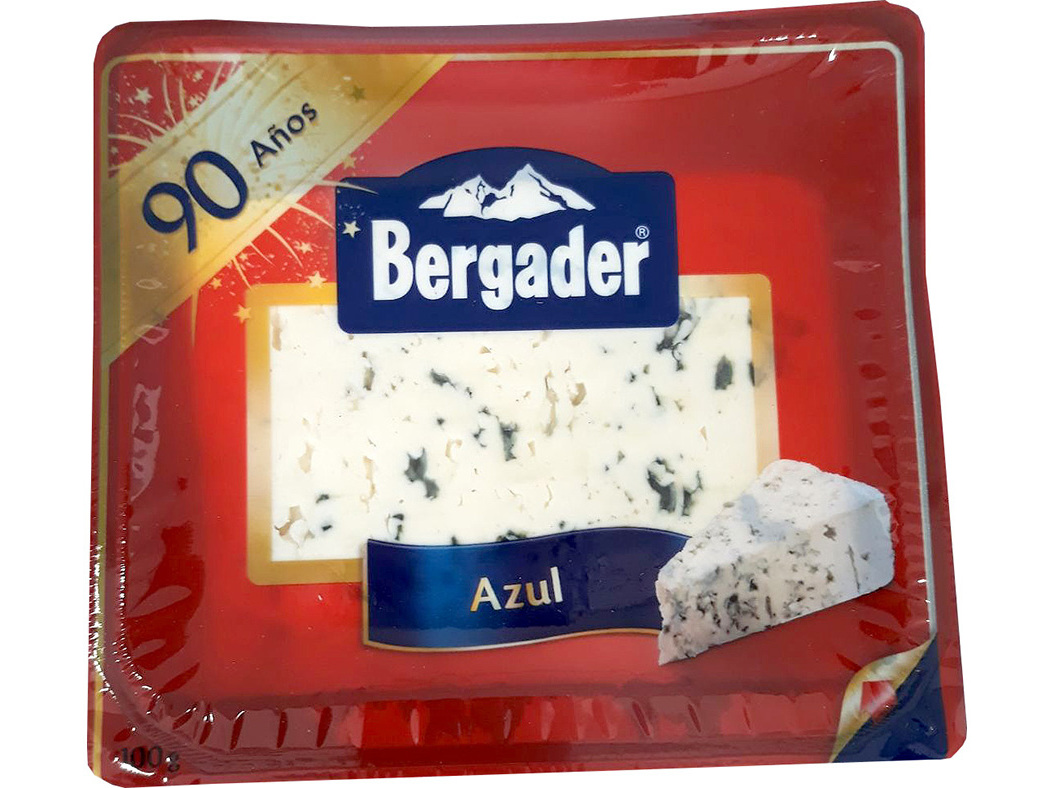 Queijo Azul Bergader Cunha 100g Bergader