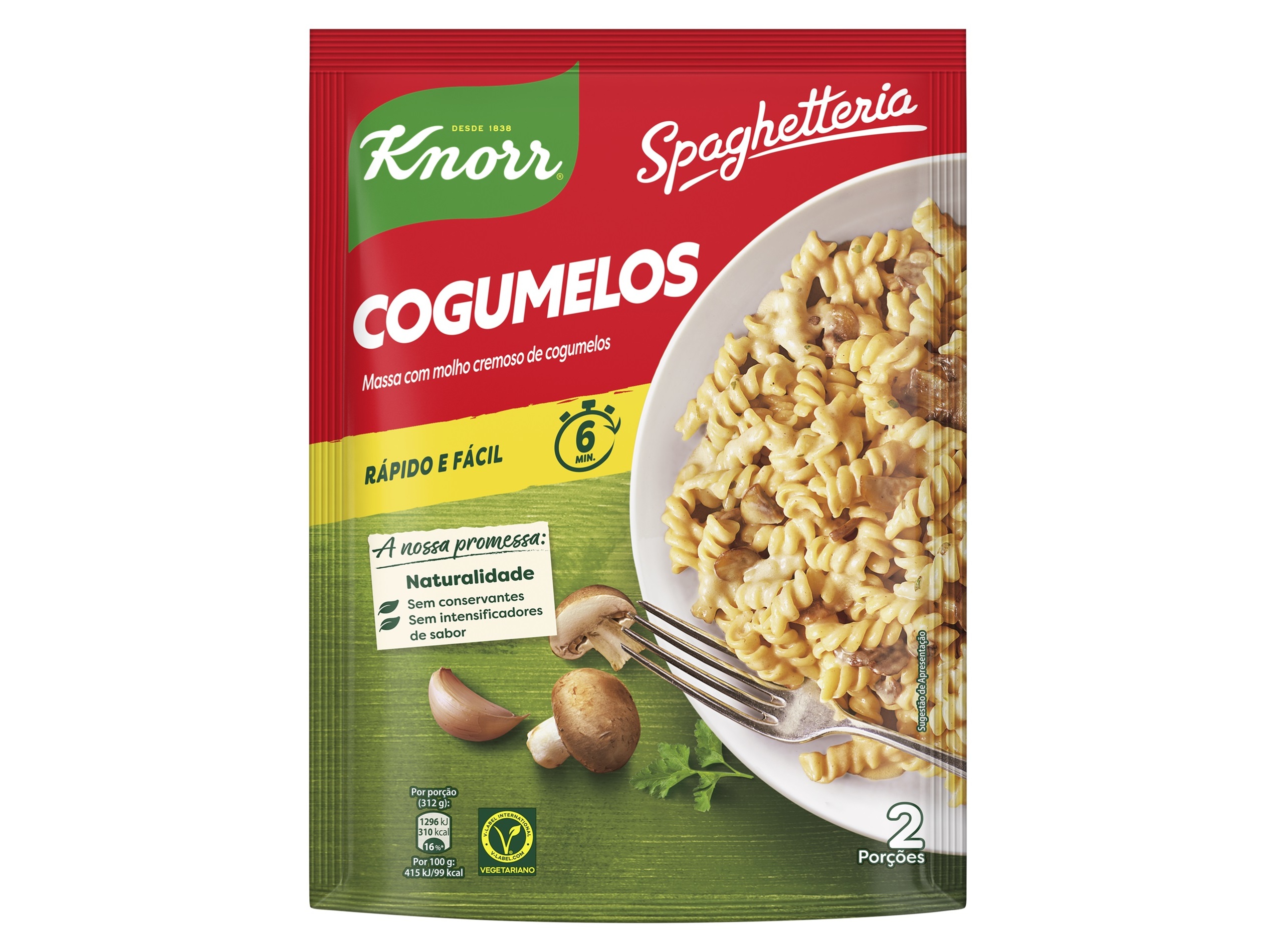 Massa Cogumelos Knorr 150g