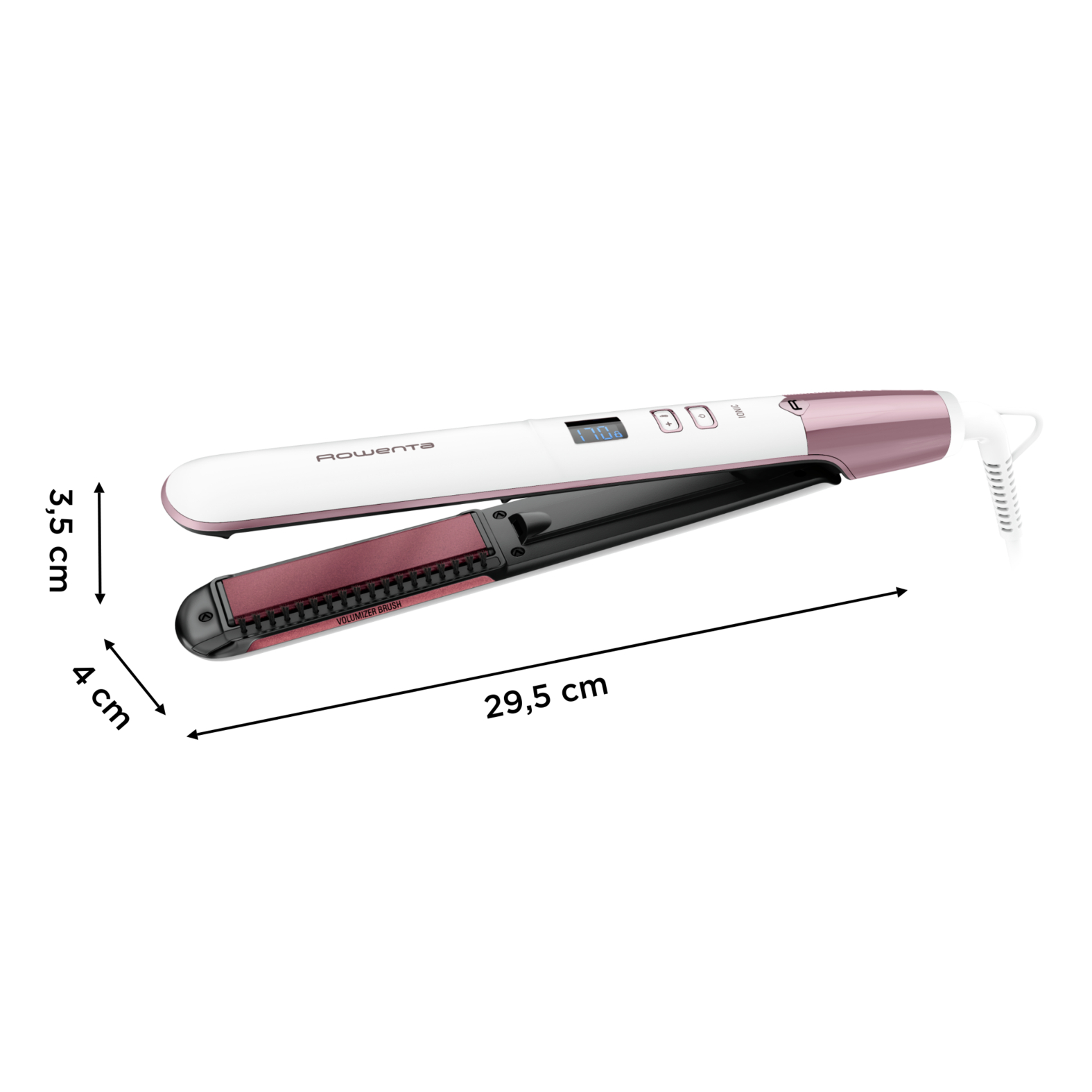 Alisador De Cabelo Rowenta Sf4655f0 Volumizer Auchan