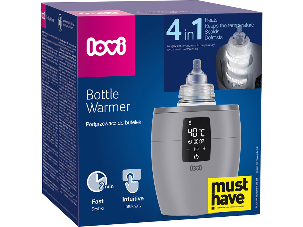 Aquecedor de biberões lovi digital