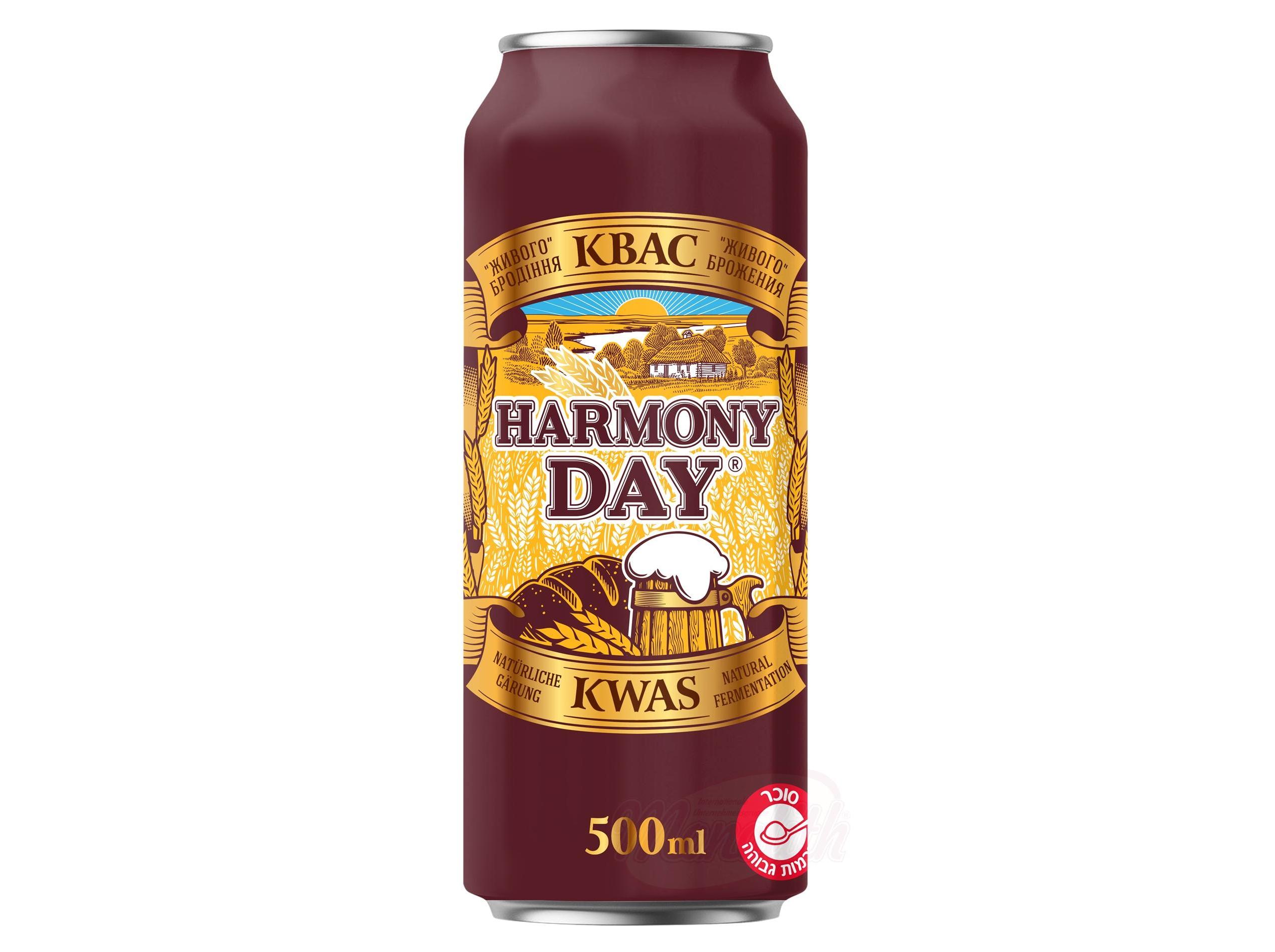 Bebida Kwas Harmony Day 500 Ml Harmony Day