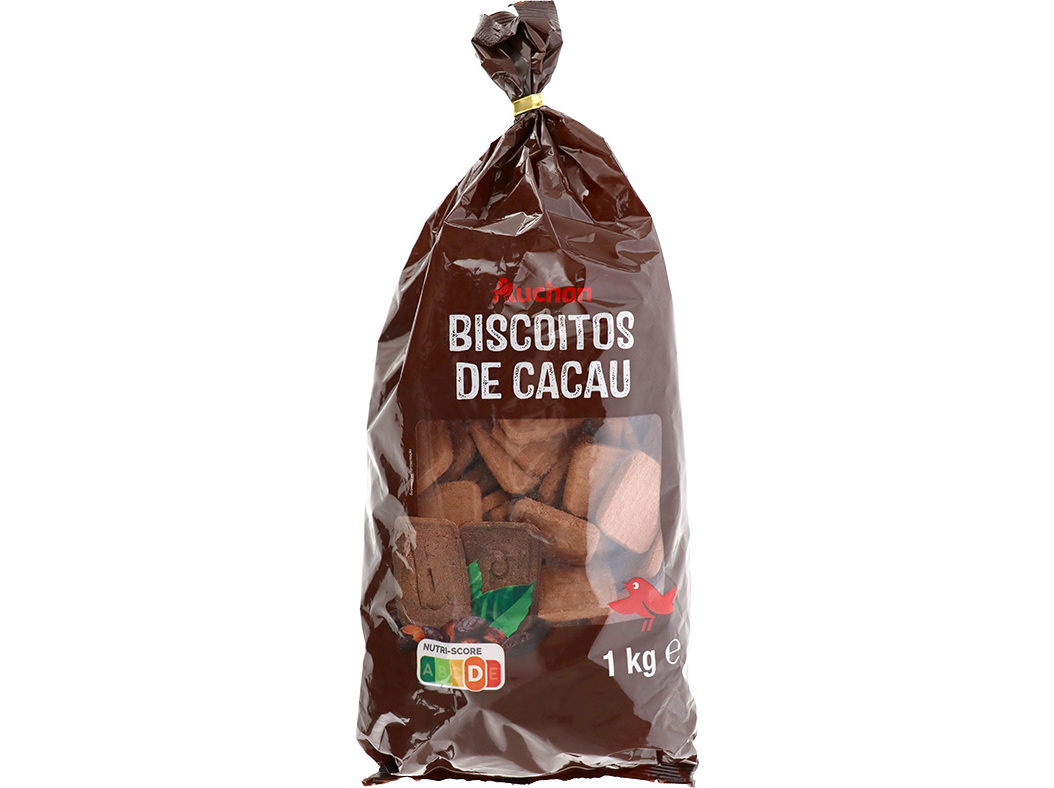 Biscoitos Auchan De Cacau 1kg Auchan