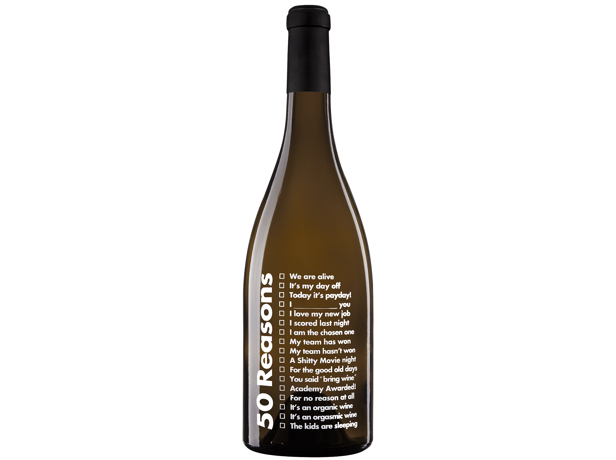 Vinho Branco Neleman 50 Reasons Bio Vegan 750 Ml Neleman