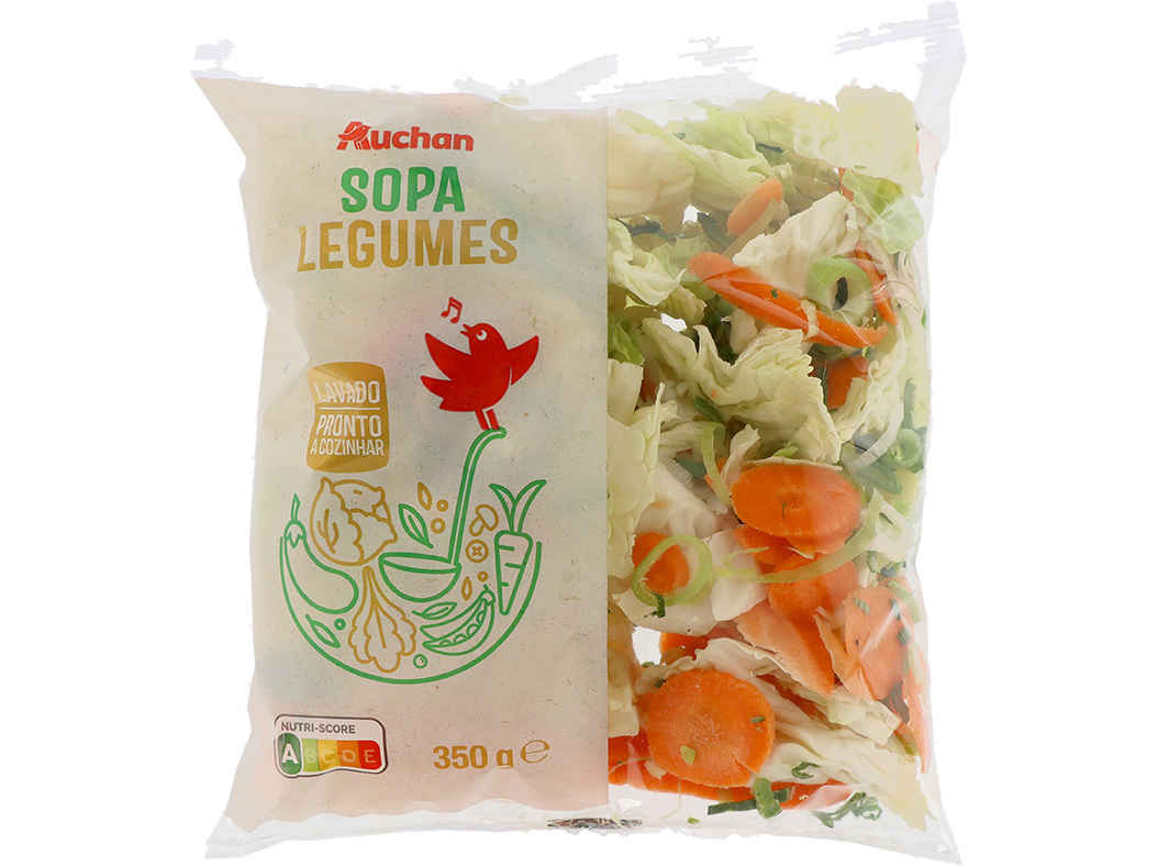 Sopa De Legumes Auchan 350g Auchan