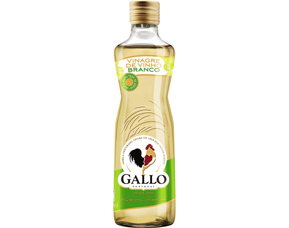 Vinagre Gallo Vinho Branco 250ml Gallo