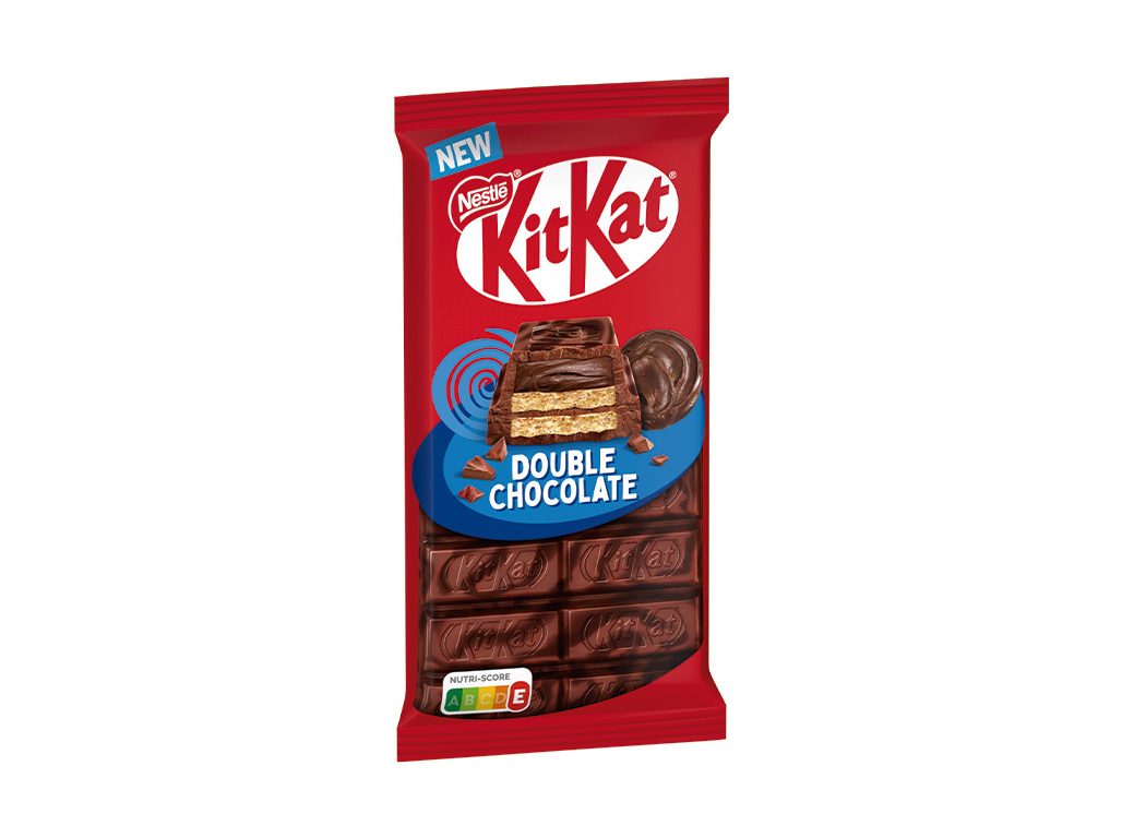 Chocolate kitkat double chocolate e bolacha 99g
