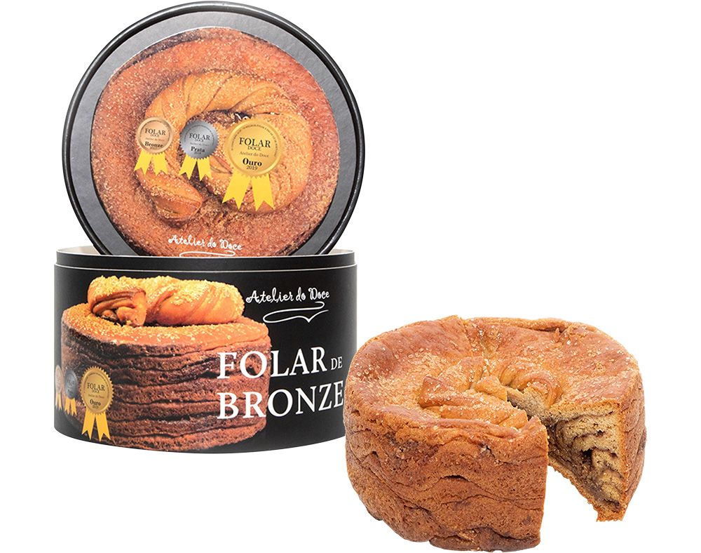 Folar De Bronze Atelier Do Doce 750g Atelier Doce