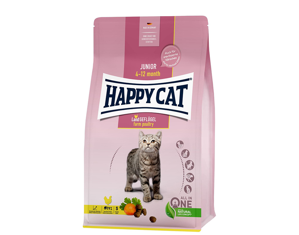 Comida para Gatos Junior Geflügel 1.3 KG 