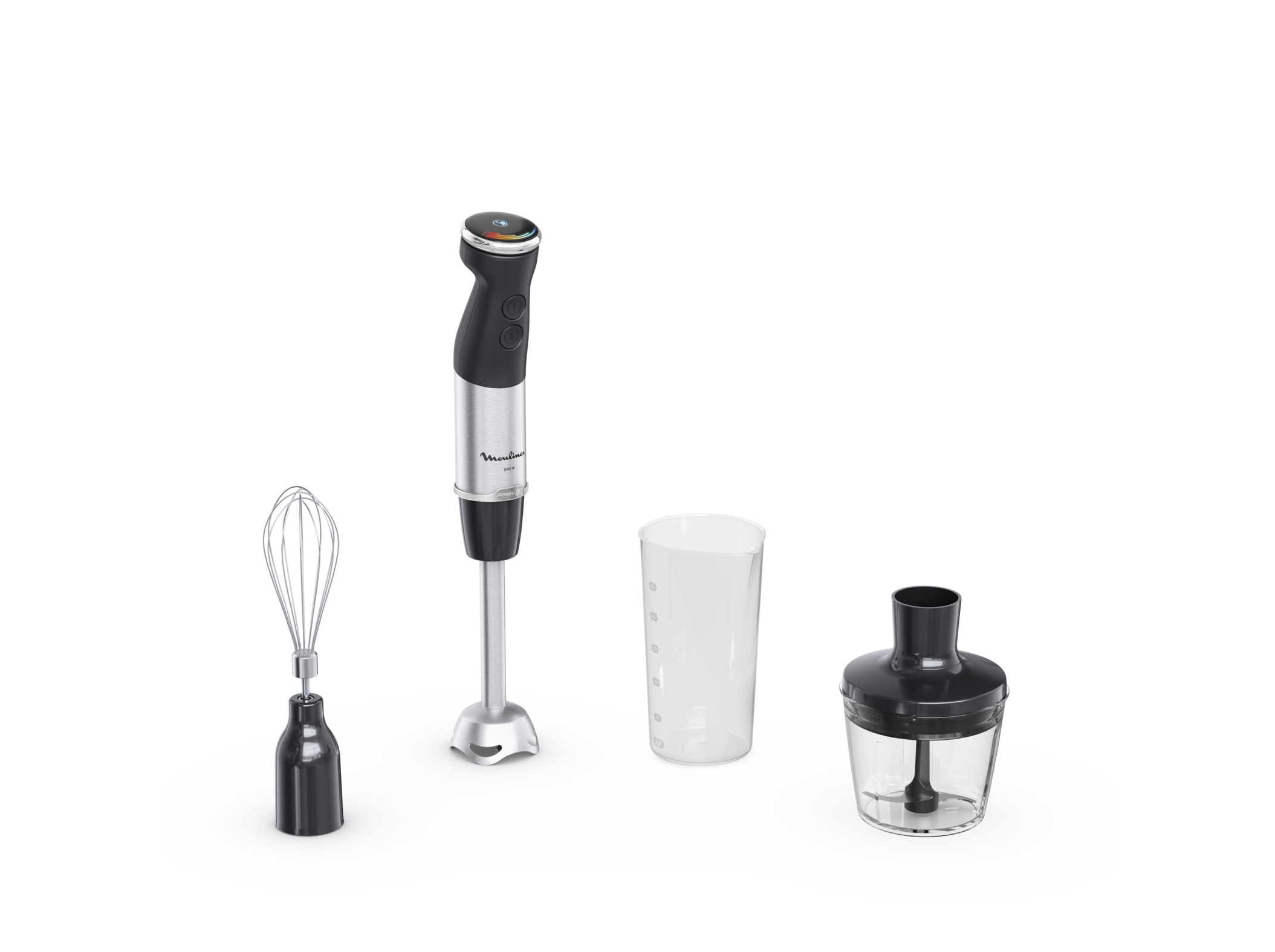 Varinha com acessórios moulinex dd673810 1000w quickchef+