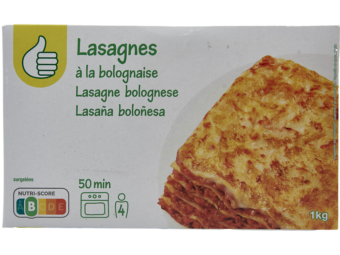 Lasanha À Bolonhesa Polegar 1kg Polegar