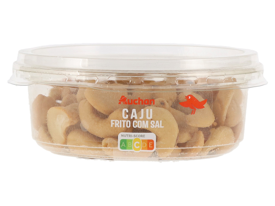 Cajú Auchan Com Sal 125 G Auchan