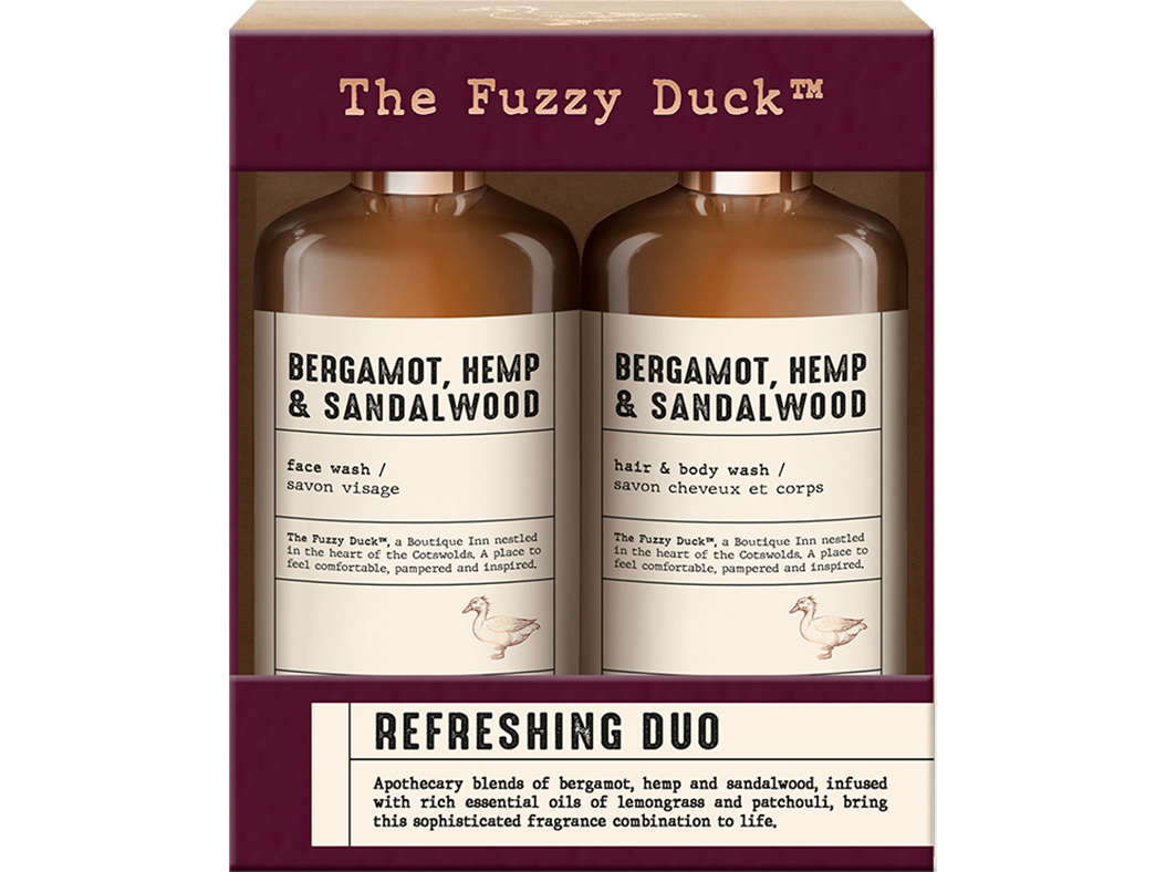 Conj Banho Baylis & Harding The Fuzzy Duck 2x300ml