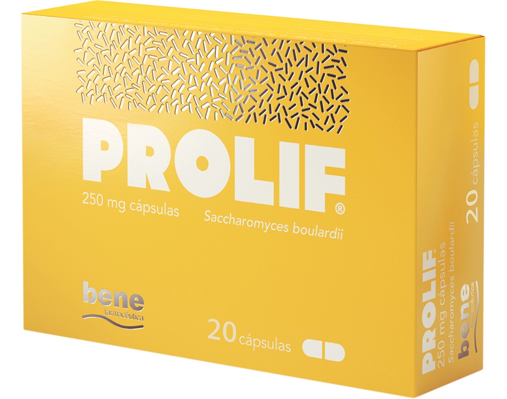 Cápsulas prolif 250mg 20un