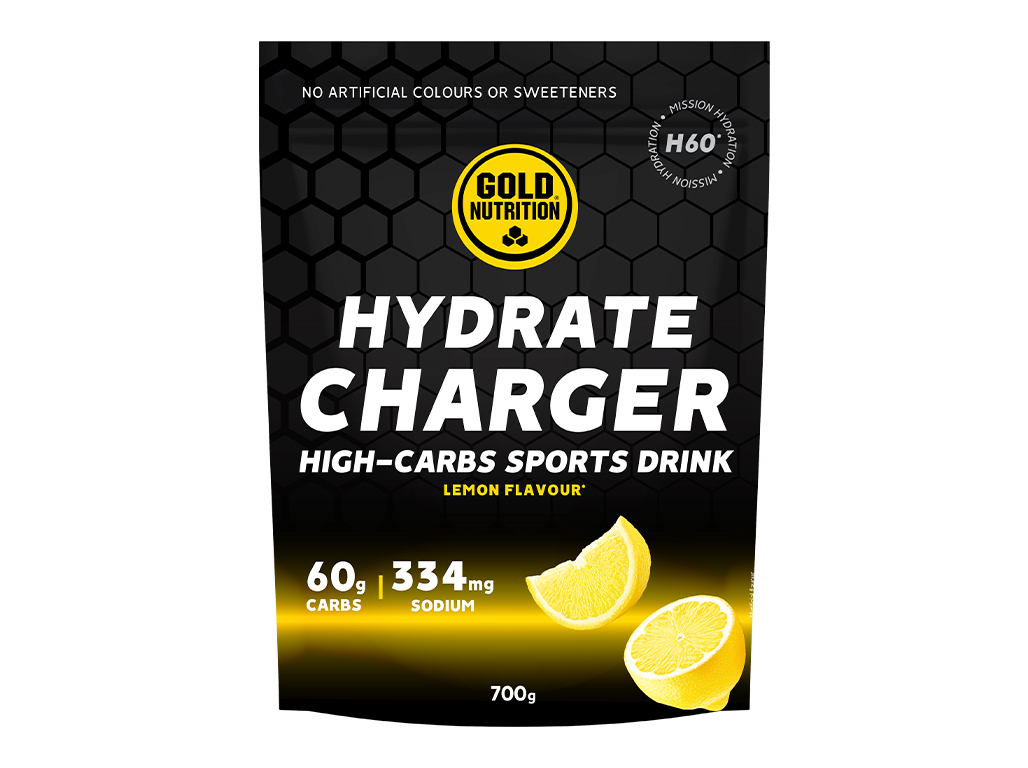 Charger Goldnutrition Hydrate H60 Limão 700g Goldnutrition