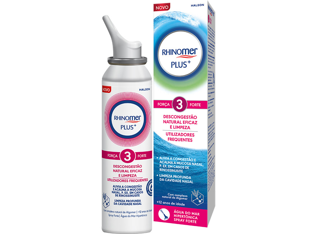Spray Nasal Rhinomer Plus Força 3 125ml
