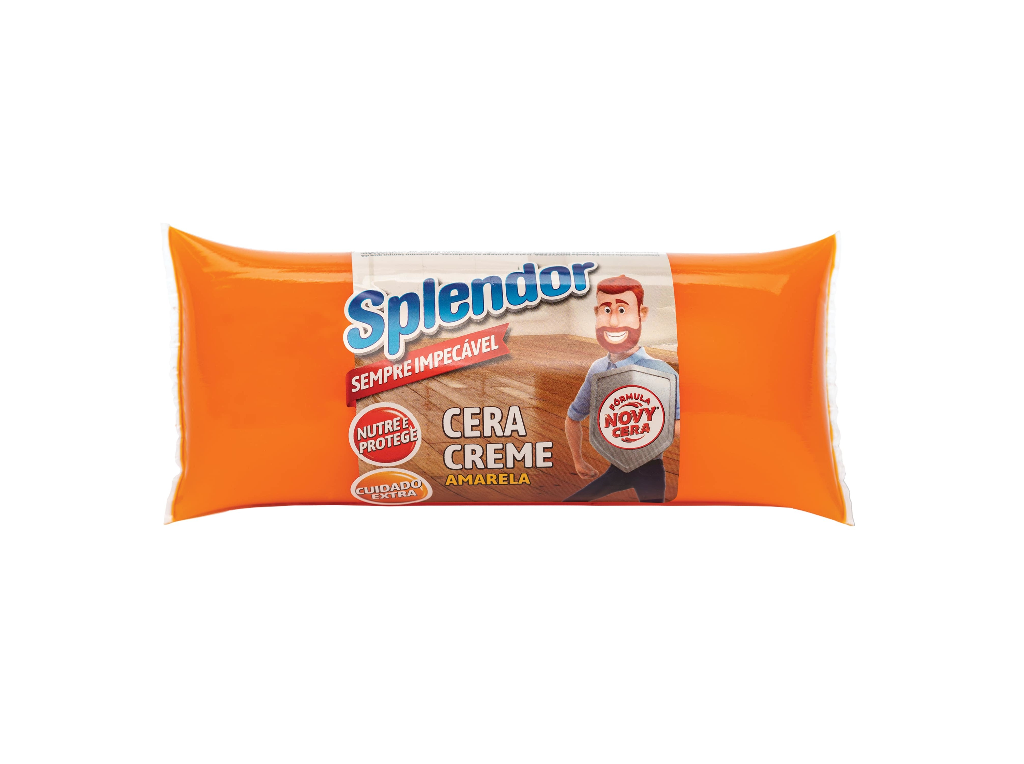 Cera novycera bolsa amarela 250g