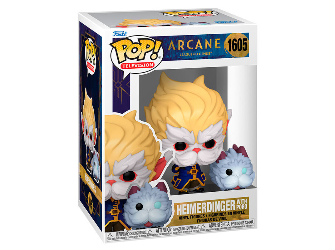 Figura funko pop! tv arcane lol heimerdinger