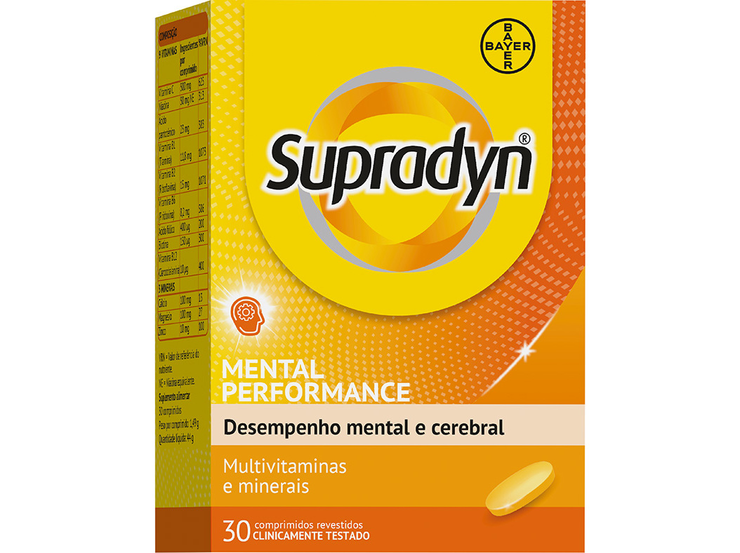 Suplemento Supradyn Mental Performance 30comp Supradyn