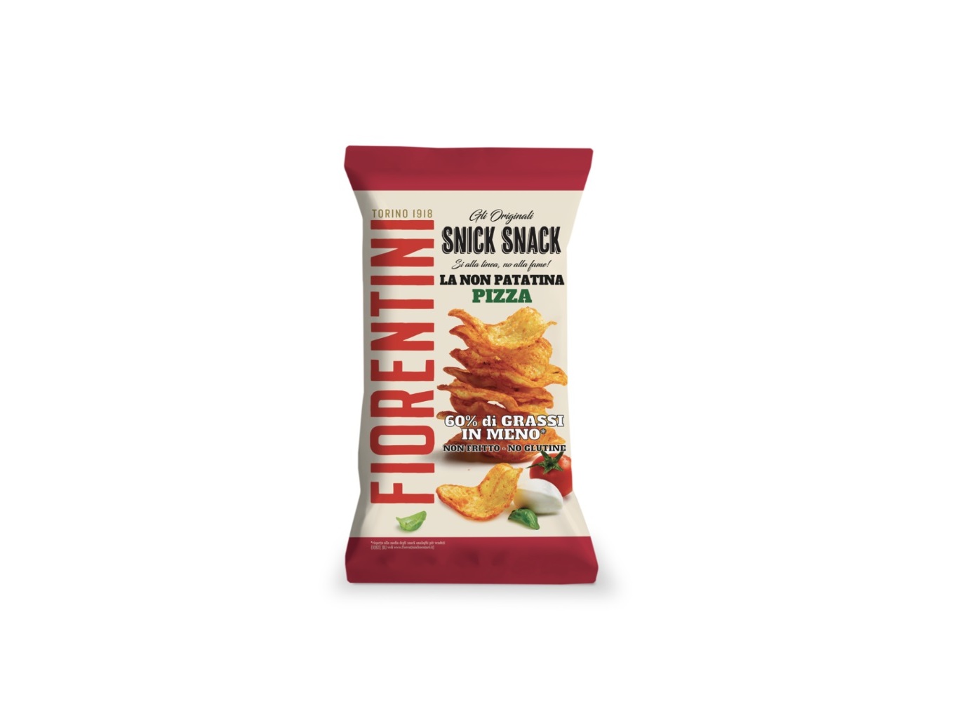 Snack sabor tomate fiorentini -60% gordura 65g