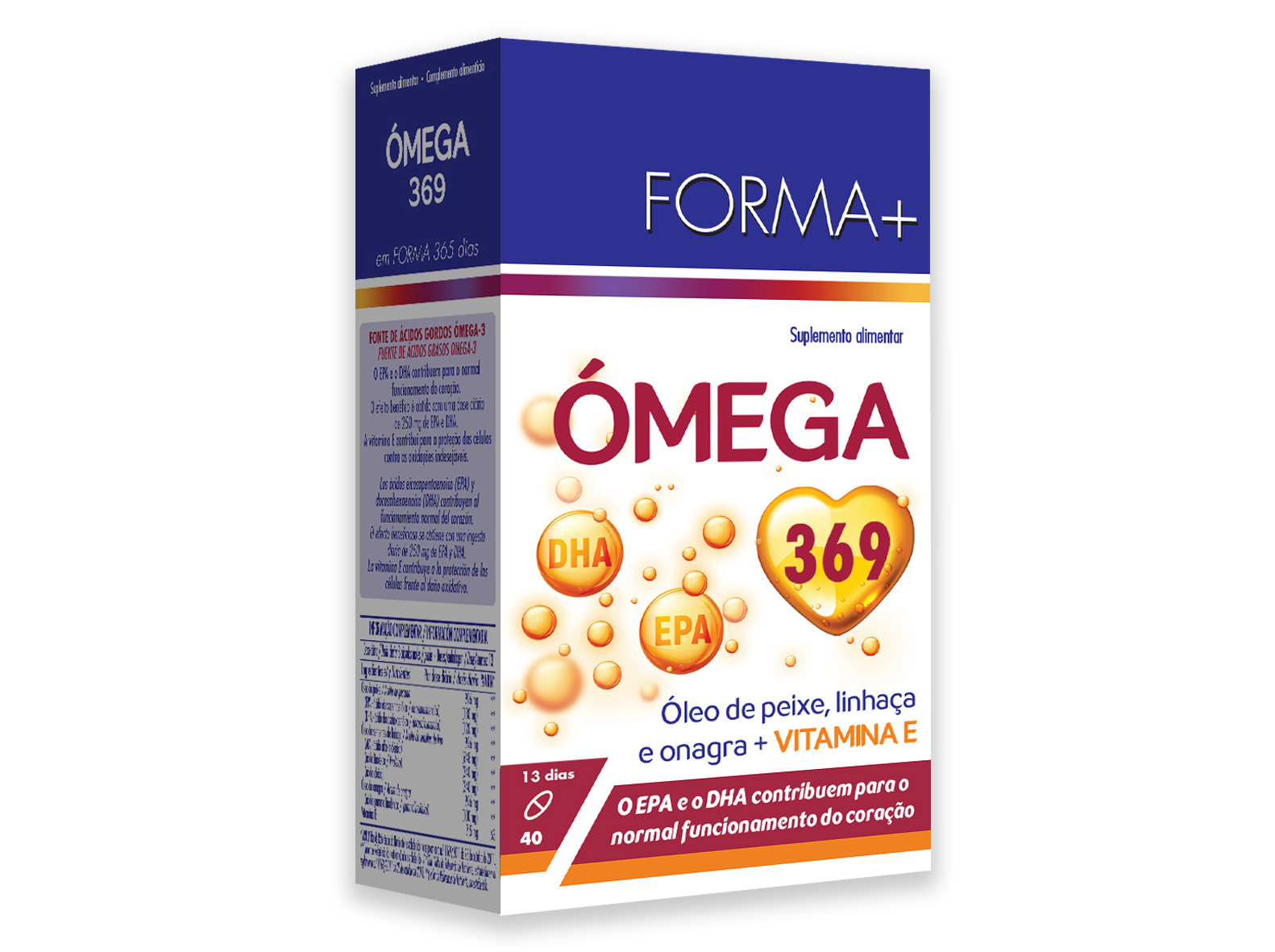 Suplemento Forma+ Ómega 3-6-9 40 Caps Forma+