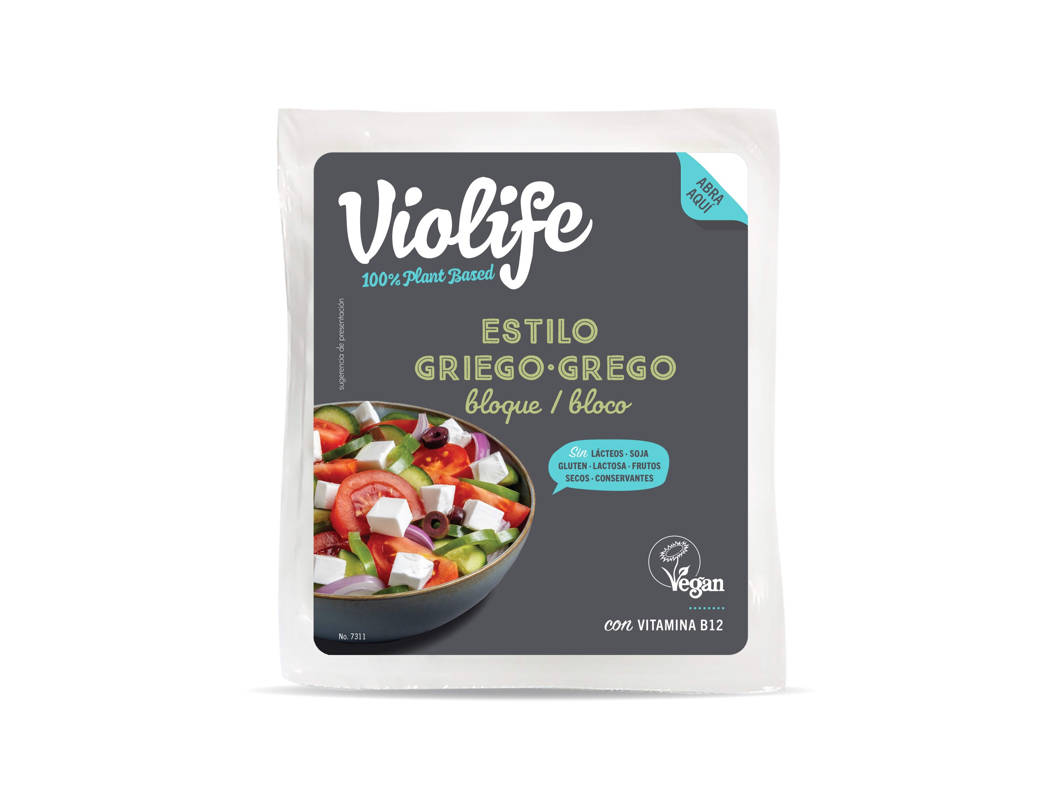 Preparado violife vegan bloco estilo grego 200g