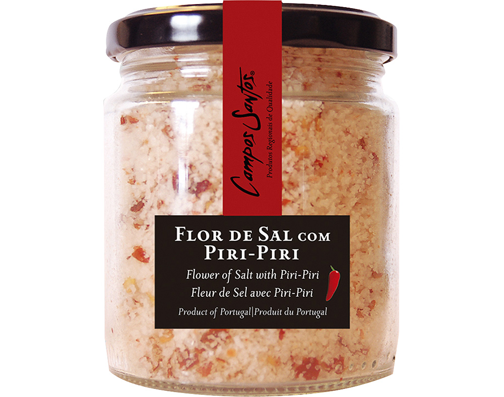 Flor De Sal Campos Santos Com Piri-piri 150g Campos Santos