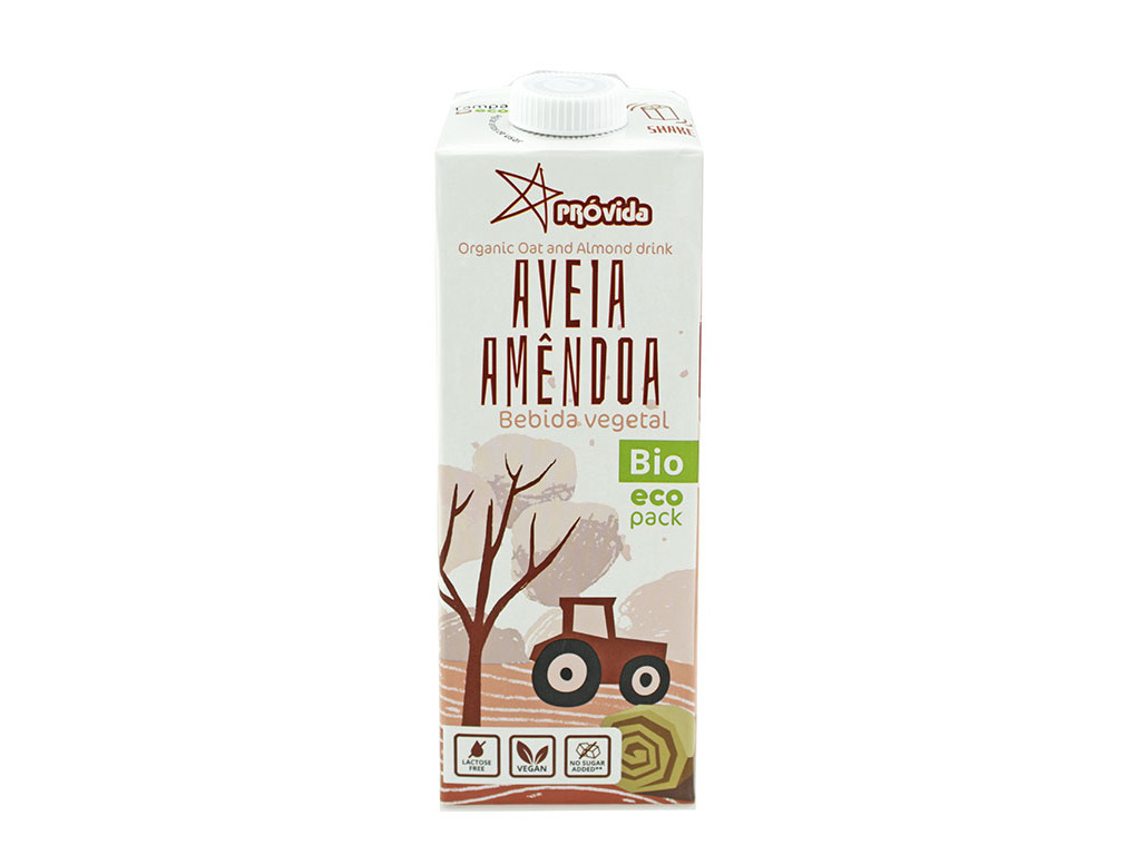 Bebida Aveia E Amêndoa Próvida Bio 1l Próvida