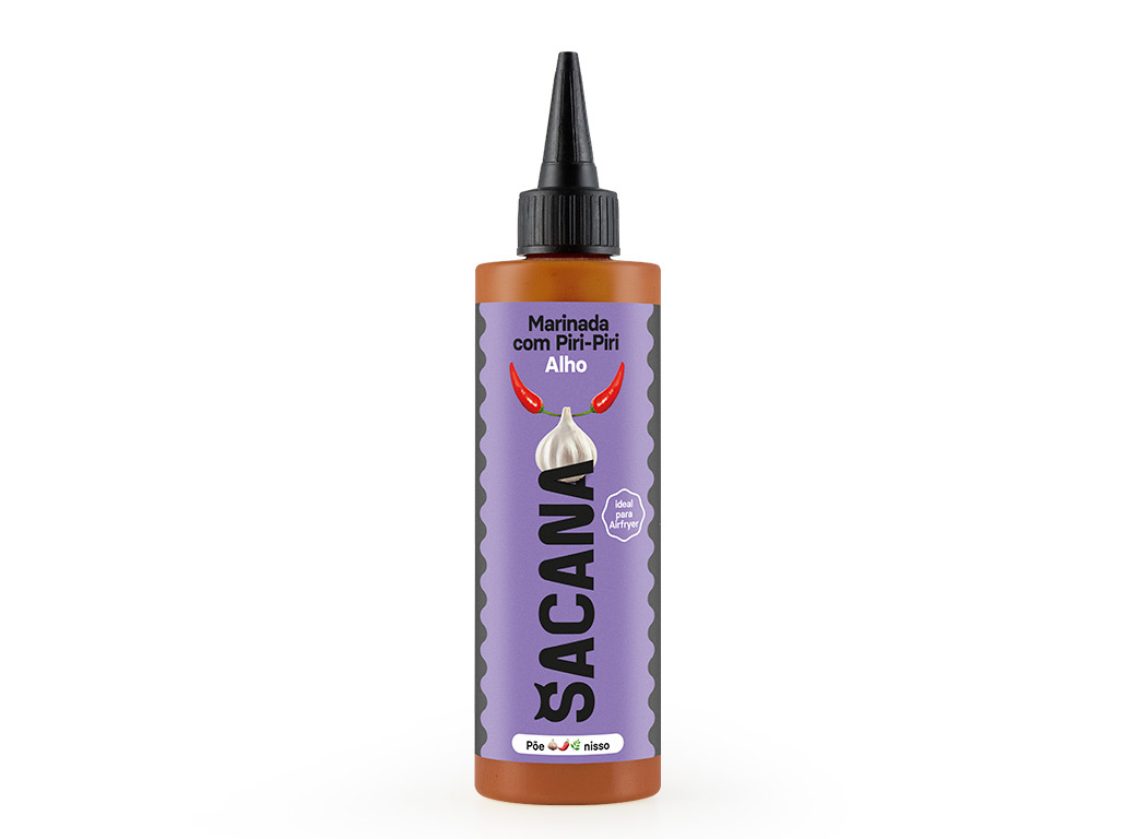 Marinada sacana alho e piri-piri 250ml
