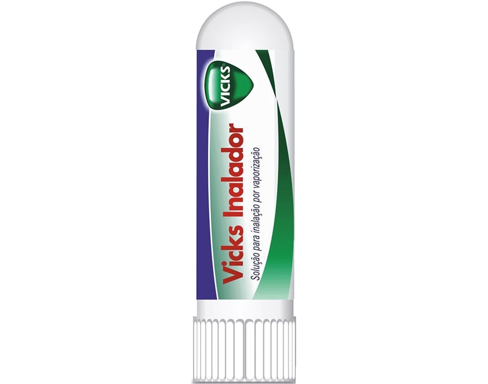 Inalador vicks 410mg/g + 410mg/g 1g
